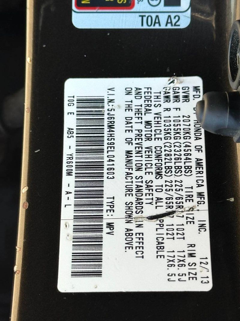 2014 Honda CR-V AWD 5dr EX - 22918295 - 14