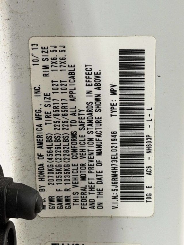 2014 Honda CR-V AWD 5dr EX-L w/Navi - 22976698 - 15