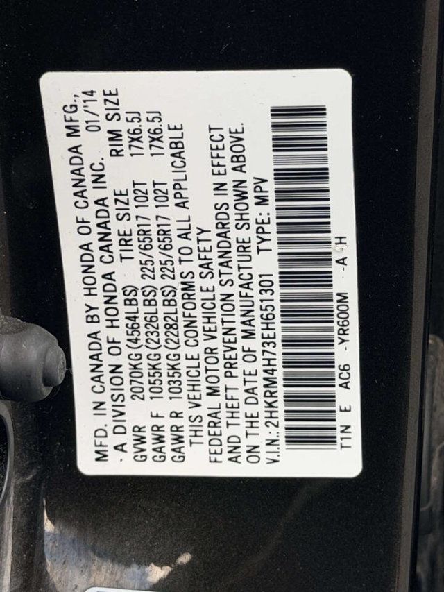 2014 Honda CR-V AWD 5dr EX-L w/Navi - 23032038 - 17