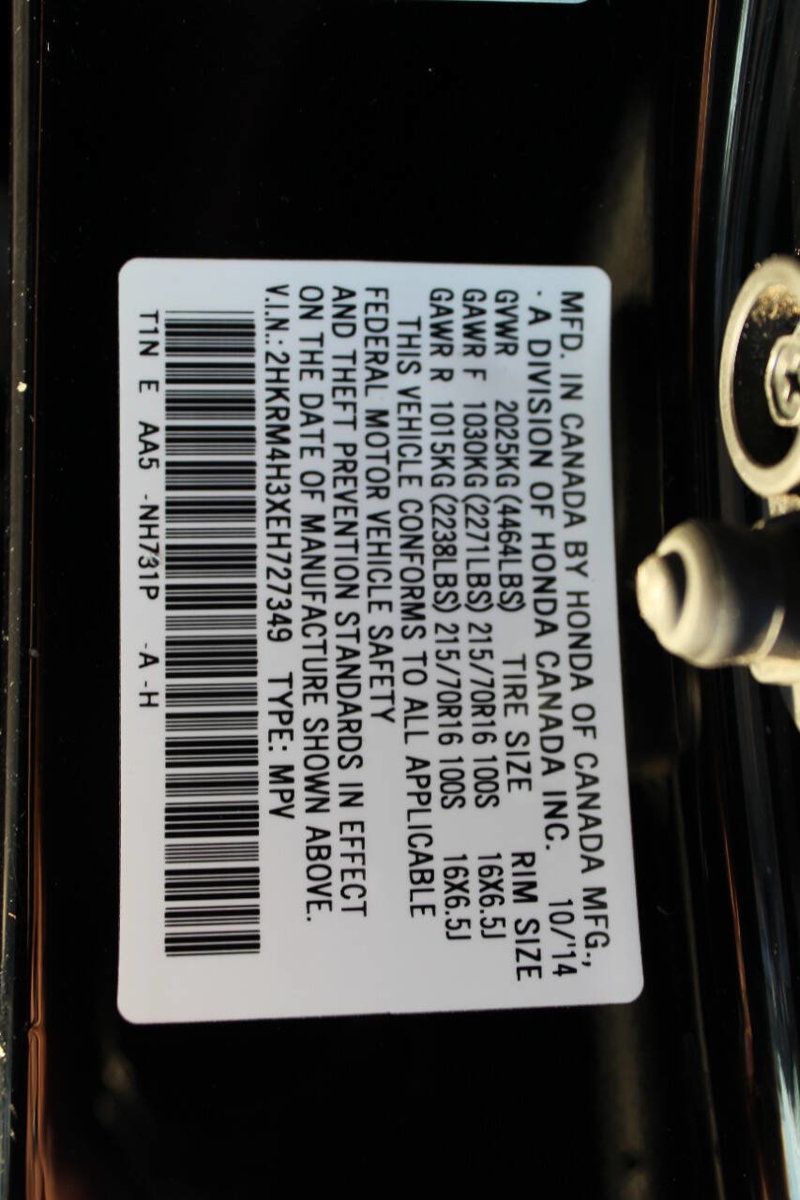 2014 Honda CR-V AWD 5dr LX - 22916055 - 28