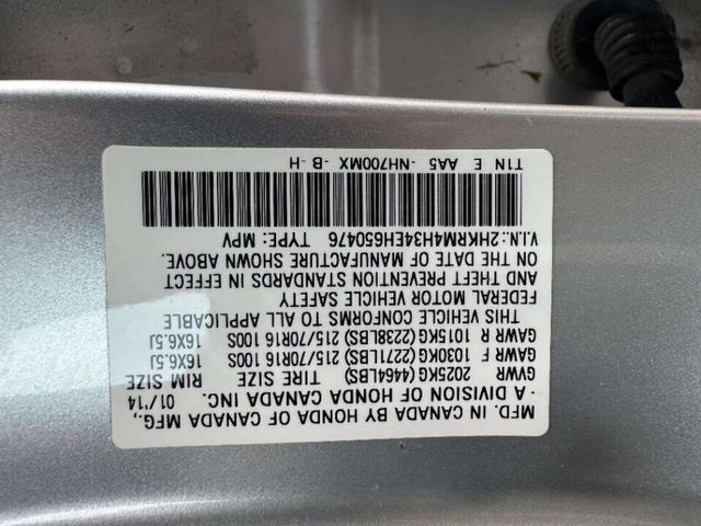 2014 Honda CR-V AWD 5dr LX - 22968426 - 28