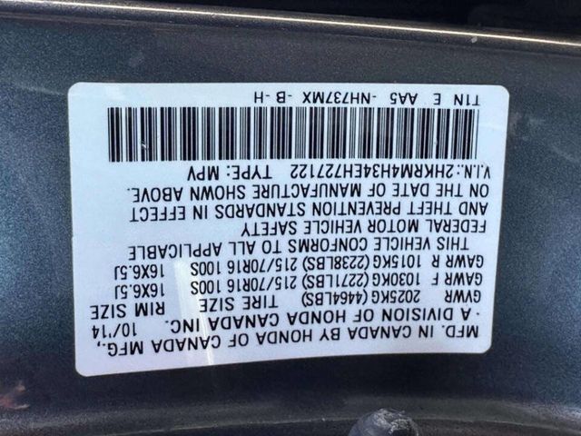 2014 Honda CR-V AWD 5dr LX - 22985458 - 21