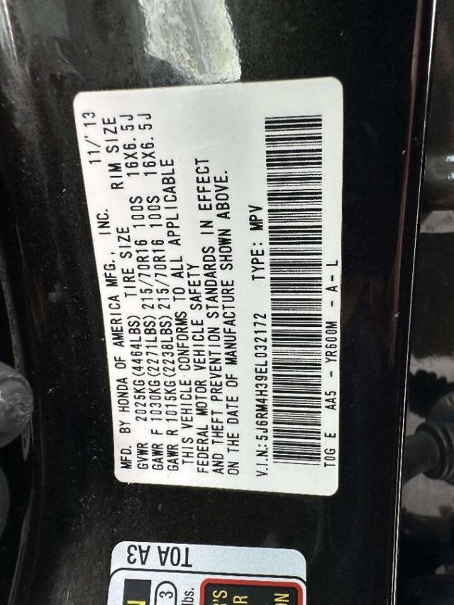 2014 Honda CR-V AWD 5dr LX - 23015332 - 39