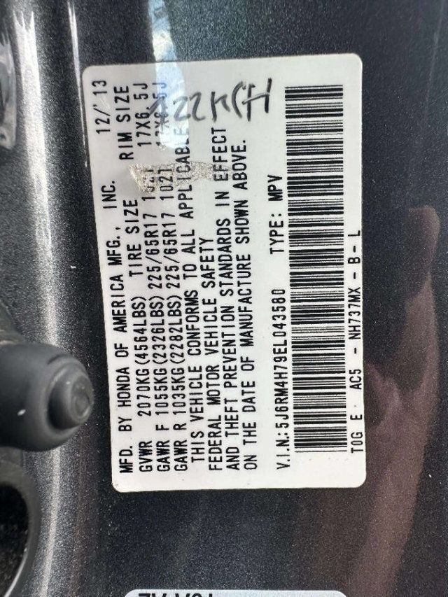 2014 Honda CR-V EX L AWD 4dr SUV - 23024662 - 32