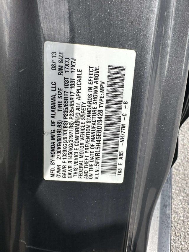 2014 Honda Odyssey 5dr EX - 23042990 - 40