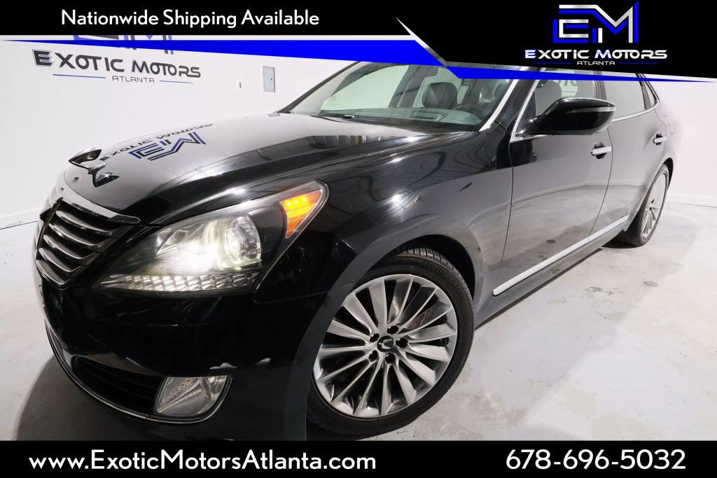 2014 Hyundai Equus SIGNATURE, LOADED, HEADUP DISP, SUNROOF, WOODGRAIN, BLUETOOTH,  - 22706137 - 0