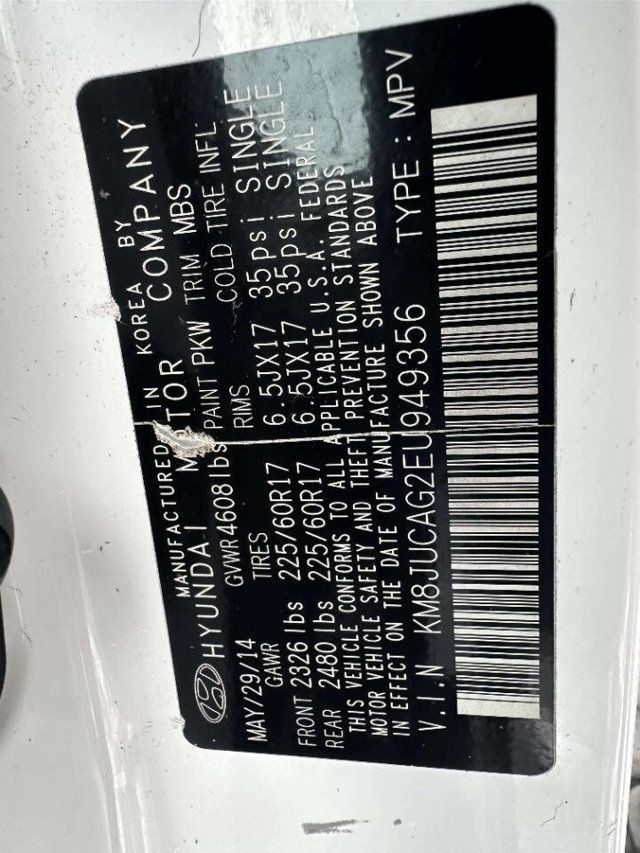 2014 Hyundai Tucson AWD 4dr SE - 22965522 - 32