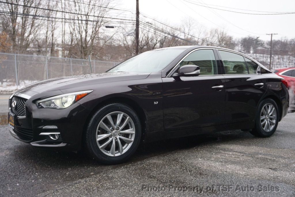 2014 INFINITI Q50 4dr Sedan AWD NAVIGATION 360 CAMERAS HEATED SEATS LEATHER ROOF - 22774093 - 2