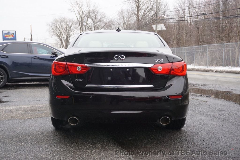 2014 INFINITI Q50 4dr Sedan AWD NAVIGATION 360 CAMERAS HEATED SEATS LEATHER ROOF - 22774093 - 5