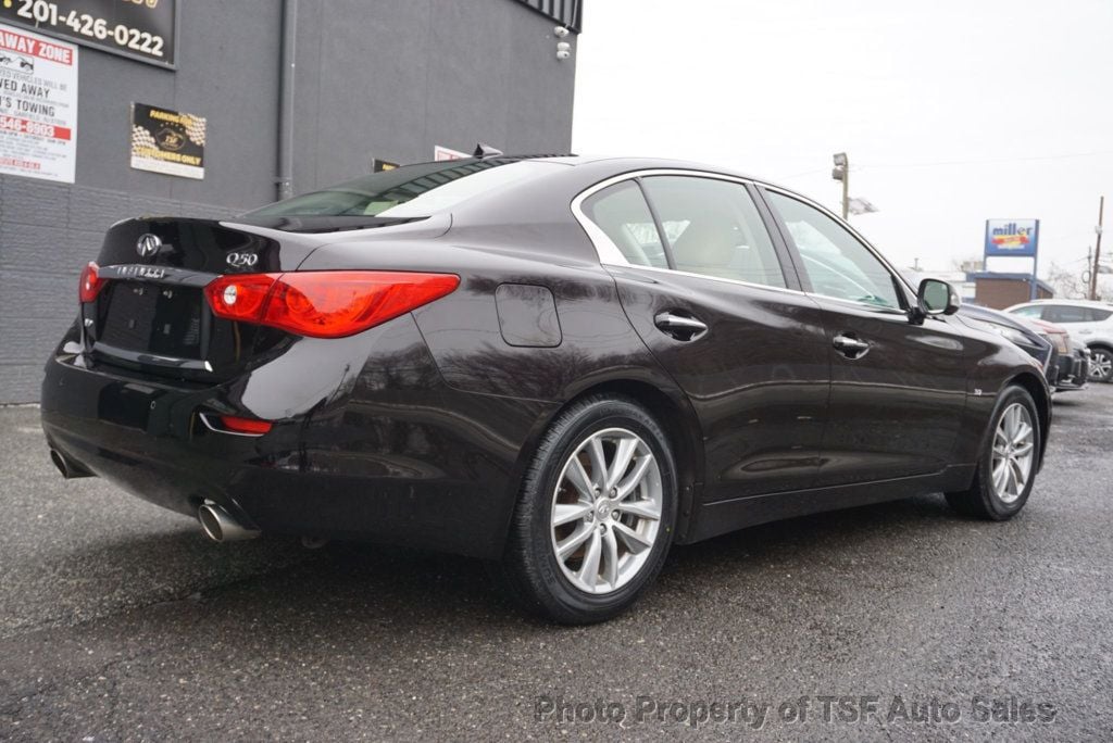 2014 INFINITI Q50 4dr Sedan AWD NAVIGATION 360 CAMERAS HEATED SEATS LEATHER ROOF - 22774093 - 6