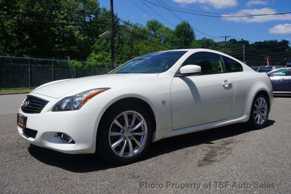 2014 INFINITI Q60 Coupe 2dr Journey NAVIGATION REAR CAMERA BOSE SOUND HEATED SEATS  - 23051090 - 2