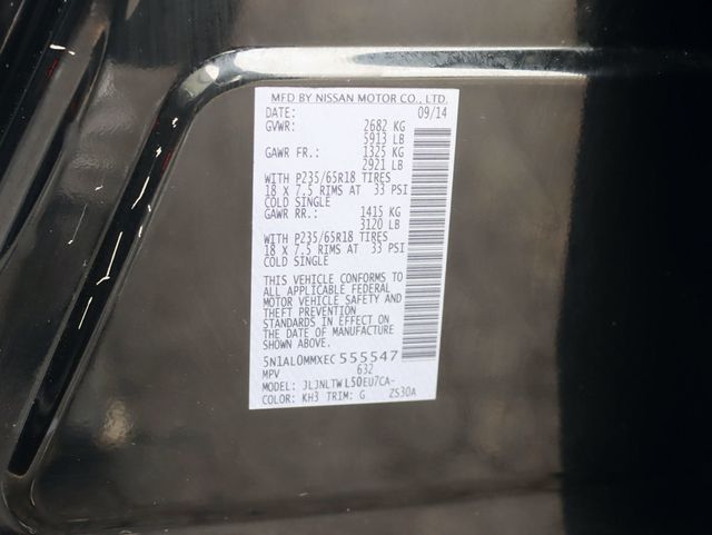 2014 INFINITI QX60 AWD 4dr - 22981378 - 35