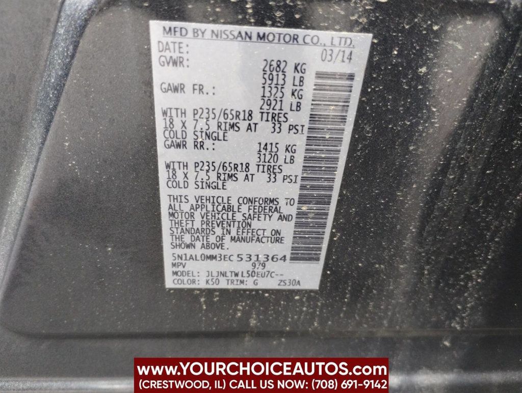 2014 INFINITI QX60 AWD 4dr - 22859436 - 38