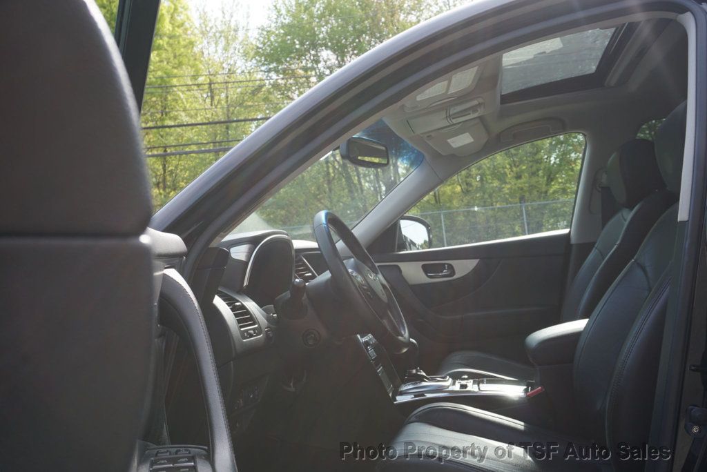 2014 INFINITI QX70 AWD 4dr NAVIGATION 360 CAMERAS LEATHER HEATED SEATS SUNROOF - 23018432 - 9