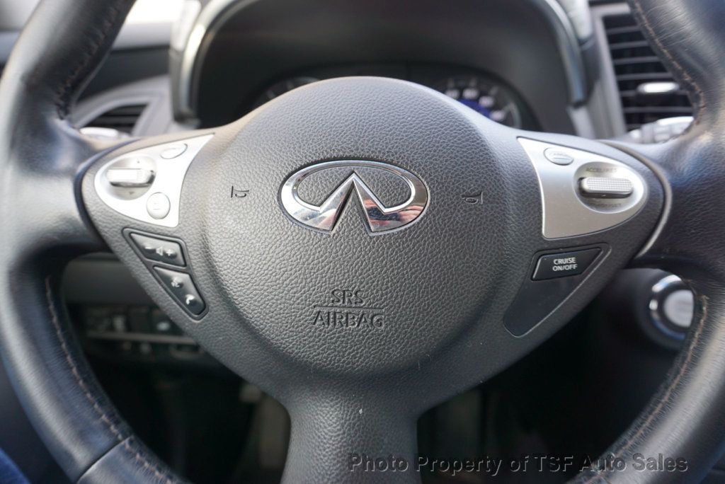 2014 INFINITI QX70 AWD 4dr NAVIGATION 360 CAMERAS LEATHER HEATED SEATS SUNROOF - 23018432 - 23