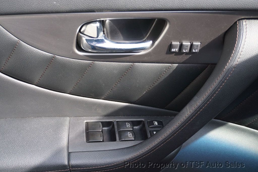 2014 INFINITI QX70 AWD 4dr NAVIGATION 360 CAMERAS LEATHER HEATED SEATS SUNROOF - 23018432 - 29