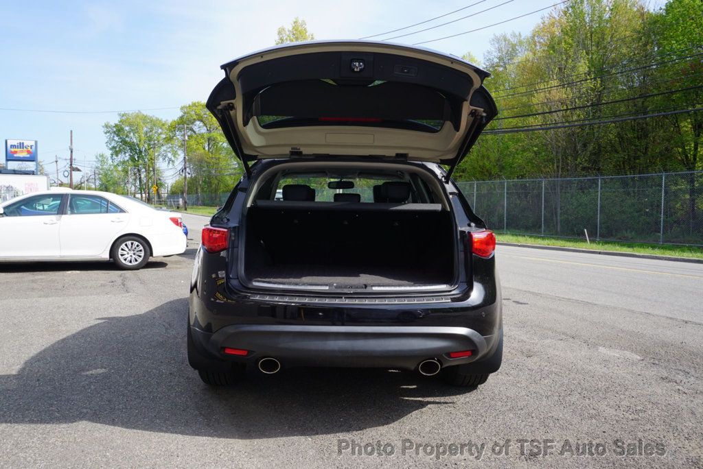 2014 INFINITI QX70 AWD 4dr NAVIGATION 360 CAMERAS LEATHER HEATED SEATS SUNROOF - 23018432 - 33