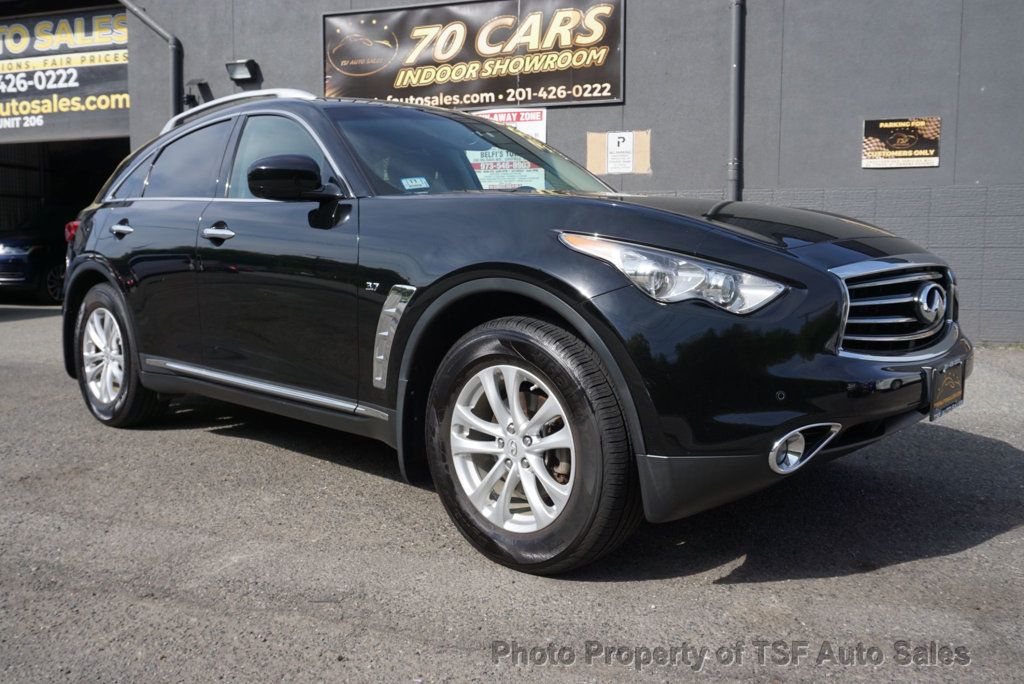 2014 INFINITI QX70 AWD 4dr NAVIGATION 360 CAMERAS LEATHER HEATED SEATS SUNROOF - 23018432 - 8
