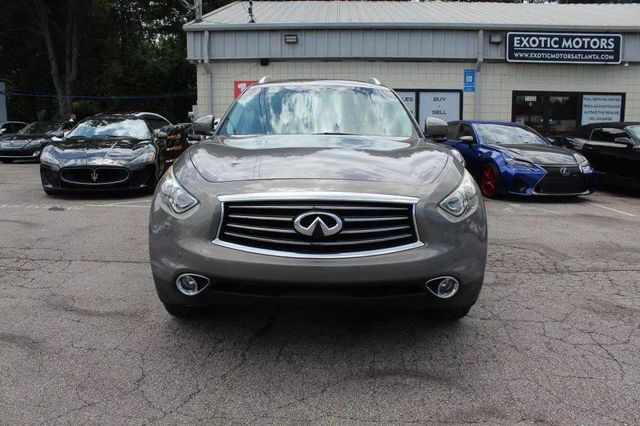 2014 INFINITI QX70 NAVI, TINTED, BLUETOOTH, SUNROOF, BACKUP CAM, LTHR, WHEEL LOCKS! - 22362138 - 3