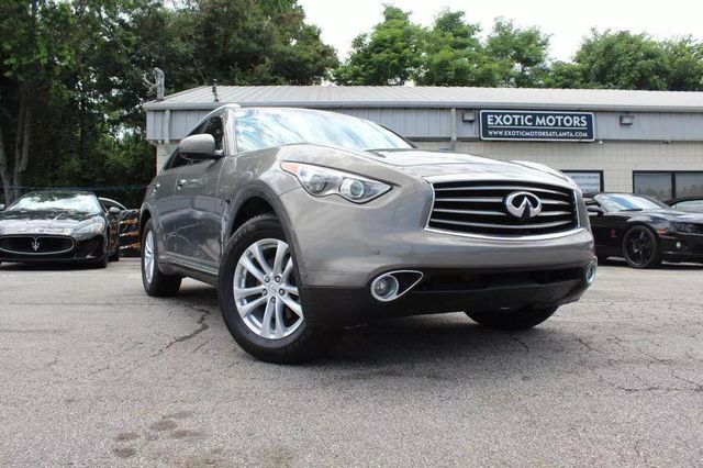 2014 INFINITI QX70 NAVI, TINTED, BLUETOOTH, SUNROOF, BACKUP CAM, LTHR, WHEEL LOCKS! - 22362138 - 4