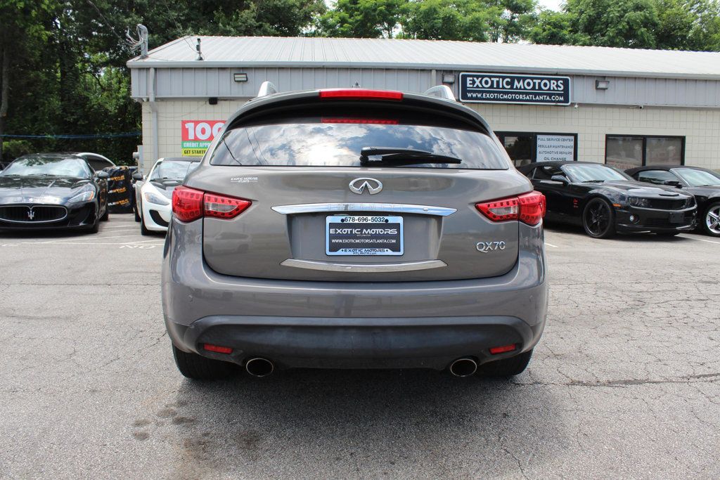 2014 INFINITI QX70 NAVI, TINTED, BLUETOOTH, SUNROOF, BACKUP CAM, LTHR, WHEEL LOCKS! - 22362138 - 53