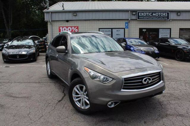 2014 INFINITI QX70 NAVI, TINTED, BLUETOOTH, SUNROOF, BACKUP CAM, LTHR, WHEEL LOCKS! - 22362138 - 6