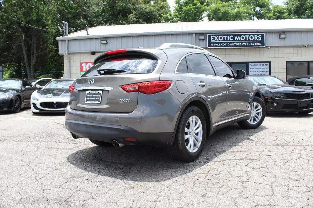 2014 INFINITI QX70 NAVI, TINTED, BLUETOOTH, SUNROOF, BACKUP CAM, LTHR, WHEEL LOCKS! - 22362138 - 7