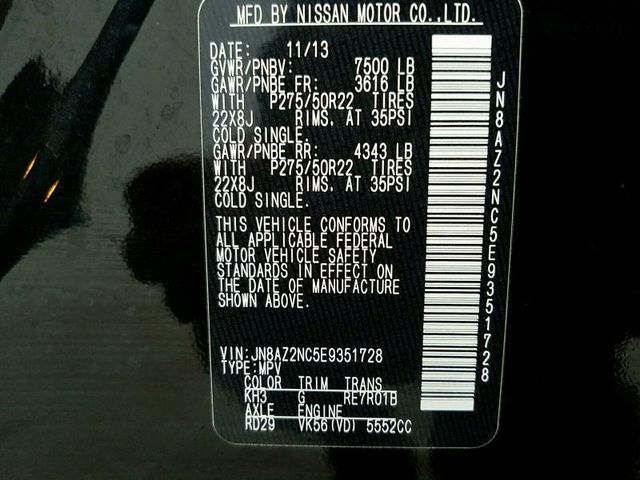 2014 INFINITI QX80 4WD 4dr - 15400153 - 10