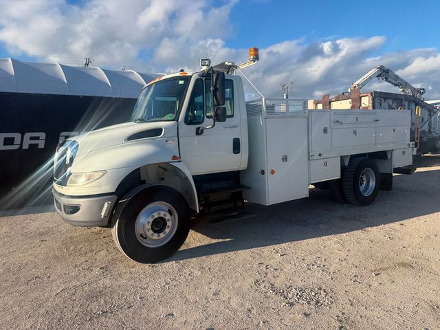 2014 International 4400 Utility Service Flatbed  - 22960319 - 0