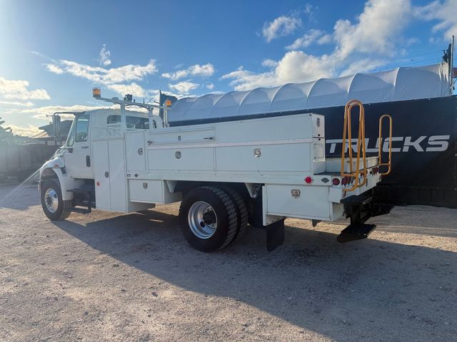 2014 International 4400 Utility Service Flatbed  - 22960319 - 2