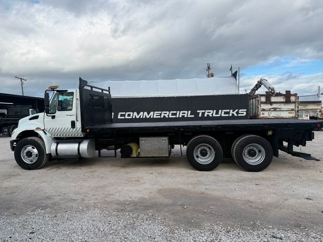2014 International Workstar Tandem Flatbed With Forklift Attachment  - 22960715 - 1