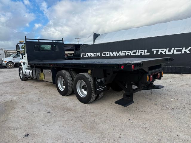 2014 International Workstar Tandem Flatbed With Forklift Attachment  - 22960715 - 2