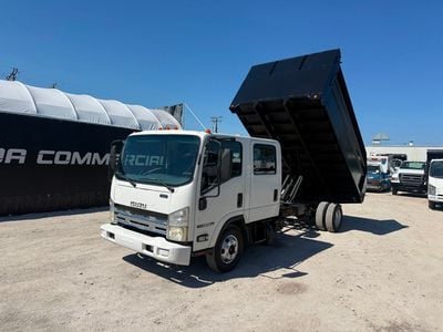 2014 Isuzu NPR Crew Cab Dump Truck