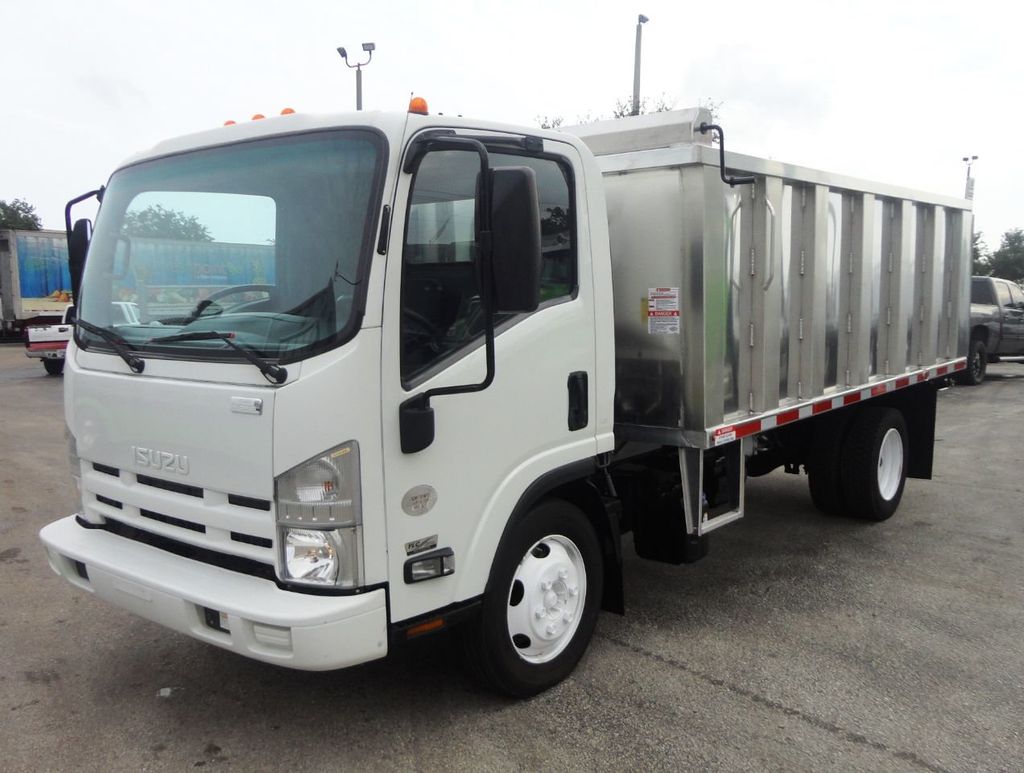 2014 Isuzu NQR 14FT ALUM TRASH DUMP TRUCK...NEW AD FAB DUMP BODY. - 20420523 - 1