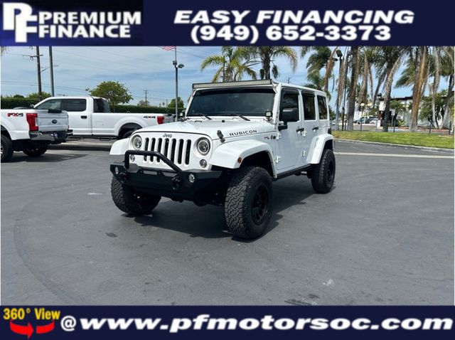 2014 Jeep Wrangler UNLIMITED RUBICON 4X4 HARD TOP CLEAN - 23008728 - 0
