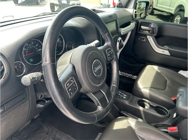 2014 Jeep Wrangler UNLIMITED RUBICON 4X4 HARD TOP CLEAN - 23008728 - 9