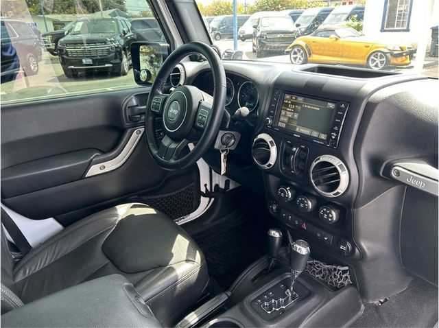 2014 Jeep Wrangler UNLIMITED RUBICON 4X4 HARD TOP CLEAN - 23008728 - 21