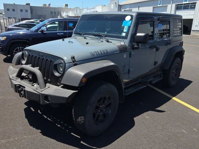 2014 Jeep Wrangler Unlimited 4WD 4dr Willys Wheeler - 23038241 - 0