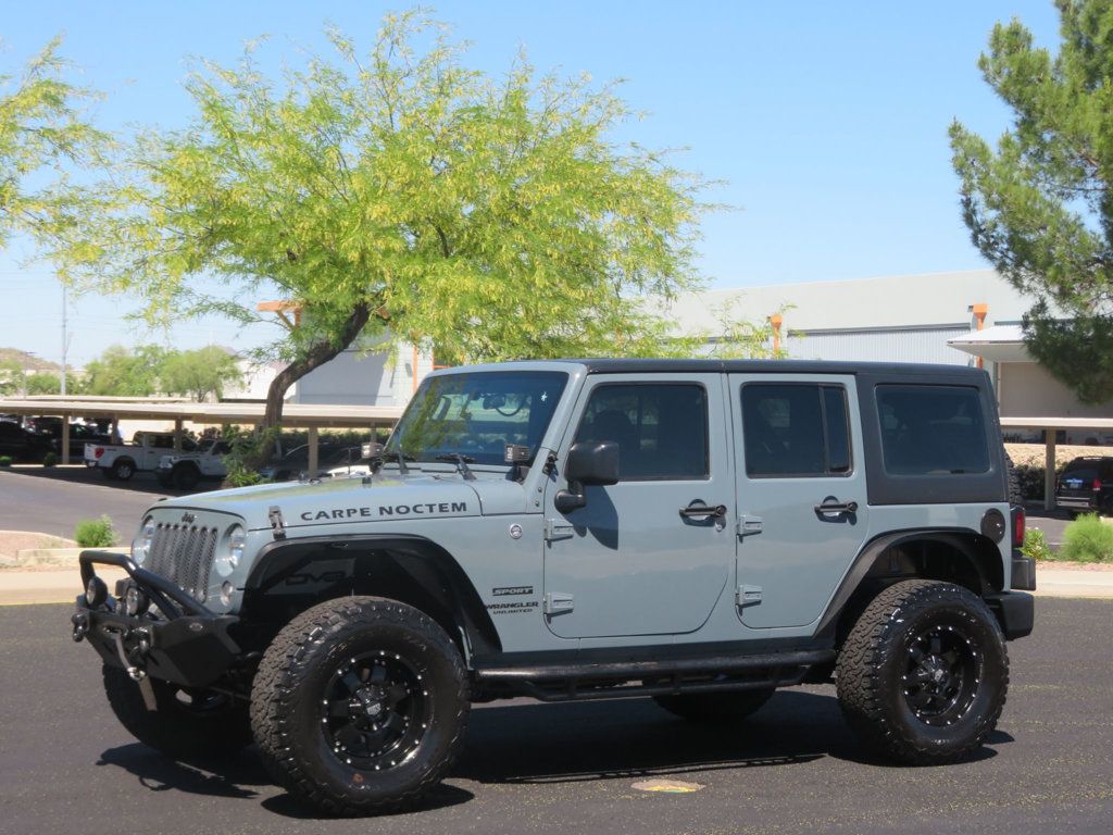 2014 Jeep Wrangler Unlimited 4X4 HARD TOP LIFTED EXTRA CLEAN 2OWNER AZ JEEP 4X4 - 22413405 - 0