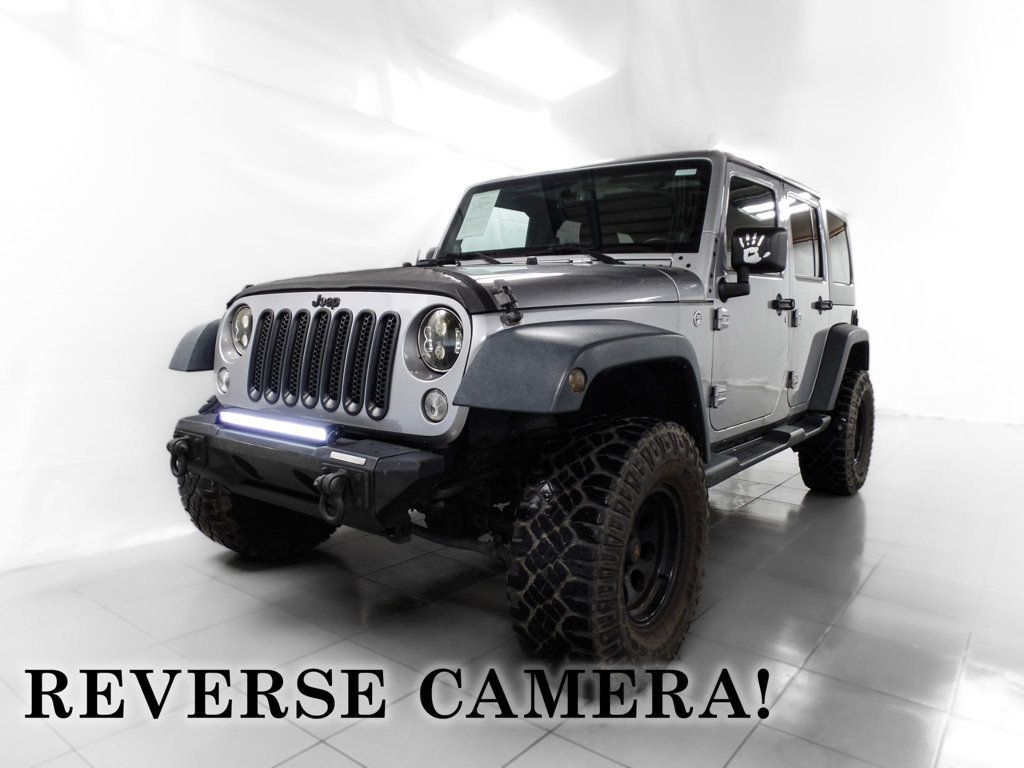 2014 Jeep Wrangler Unlimited 4X4 W/ REMOVABLE HARD TOP - 22411372 - 0
