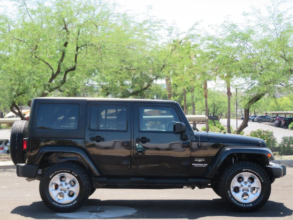 2014 Jeep Wrangler Unlimited EXTRA CLEAN 4DOOR SAHARA LOW MILES 4X4 HARDTOP LEATHER  - 22488957 - 2