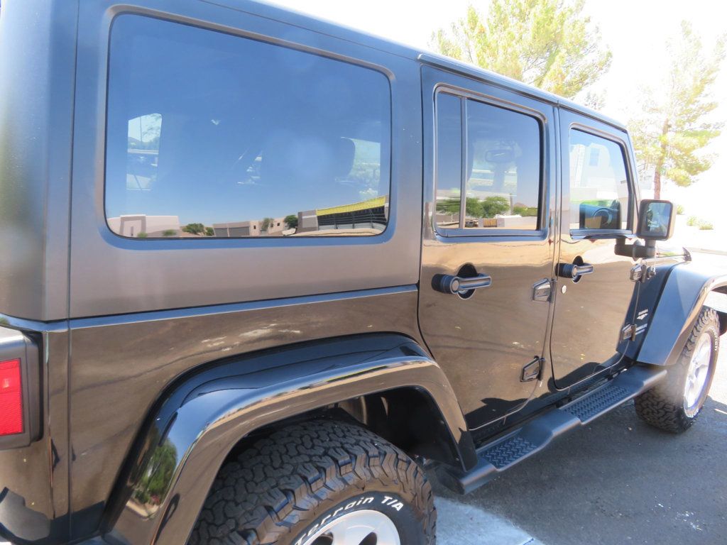 2014 Jeep Wrangler Unlimited EXTRA CLEAN 4DOOR SAHARA LOW MILES 4X4 HARDTOP LEATHER  - 22488957 - 6