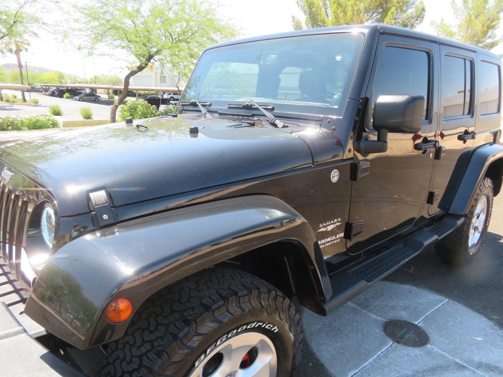 2014 Jeep Wrangler Unlimited EXTRA CLEAN 4DOOR SAHARA LOW MILES 4X4 HARDTOP LEATHER  - 22488957 - 8