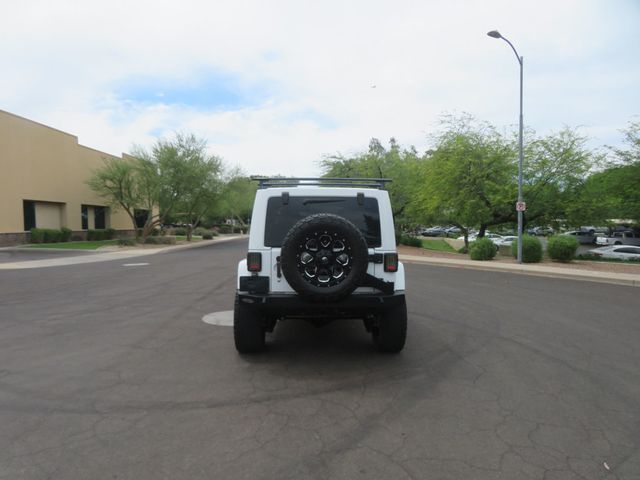 2014 Jeep Wrangler Unlimited LIFTED SAHARA 4X4 WRANGLER UNLIMITED EXTRA CLEAN WINCH 2 TOPS  - 23029557 - 12