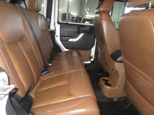 2014 Jeep Wrangler Unlimited LIFTED SAHARA 4X4 WRANGLER UNLIMITED EXTRA CLEAN WINCH 2 TOPS  - 23029557 - 28