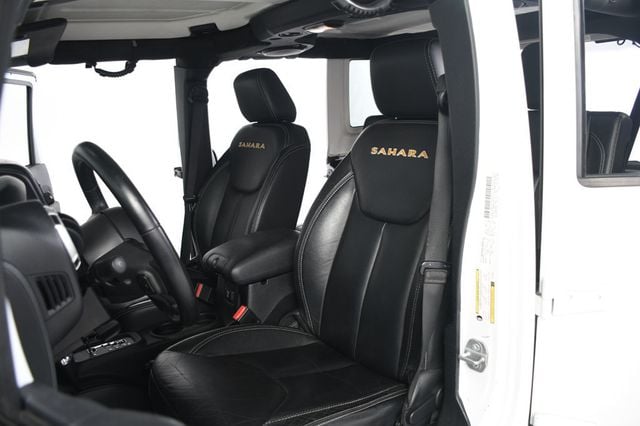 2014 Jeep Wrangler Unlimited Unlimited Sahara Hartop Leather Lift kit custom wheels - 23049249 - 11