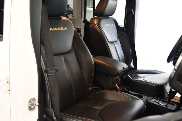 2014 Jeep Wrangler Unlimited Unlimited Sahara Hartop Leather Lift kit custom wheels - 23049249 - 34