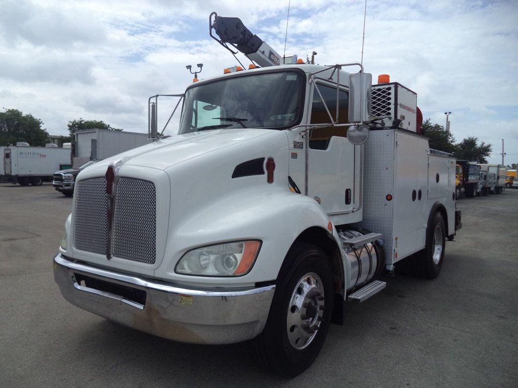 2014 Kenworth T270 NON CDL Mechanic Truck – IMT Crane, Welder, Compressor - 23034879 - 1