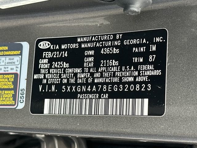 2014 Kia Optima 4dr Sedan EX - 23010631 - 22