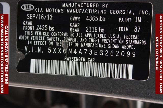 2014 Kia Optima 4dr Sedan EX - 22945299 - 9